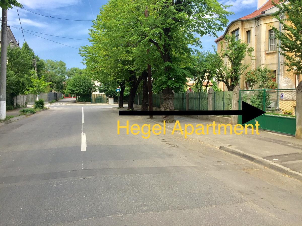 Hegel Apartment Sibiu Dış mekan fotoğraf